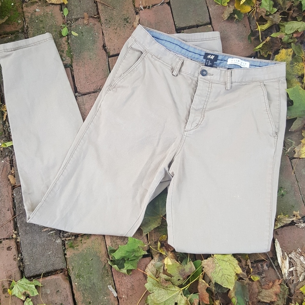 H&M Slim Fit Khakis